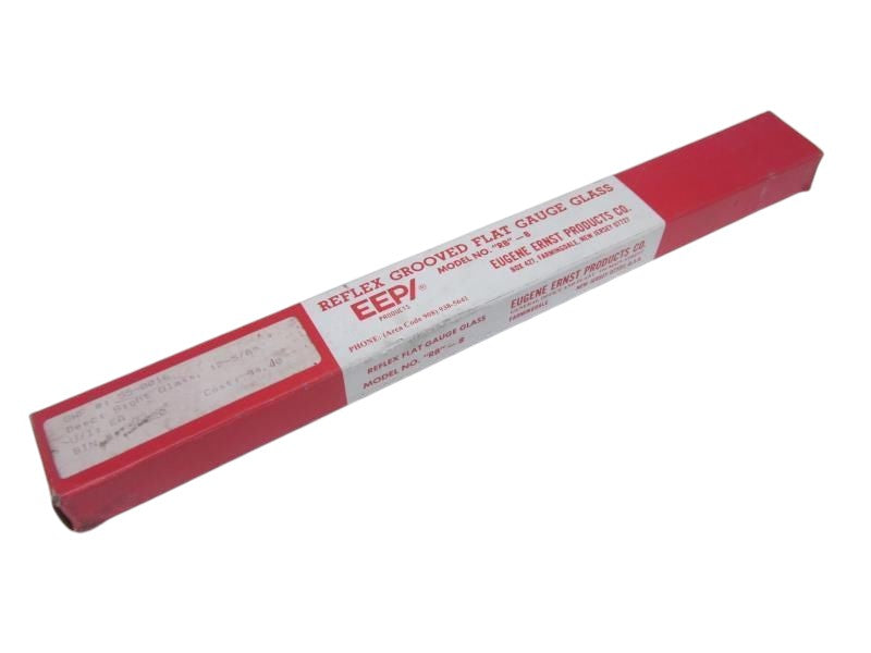 EUGENE ERNST PRODUCTS RB-8 GROOVED GLASS GAUGE NSMP
