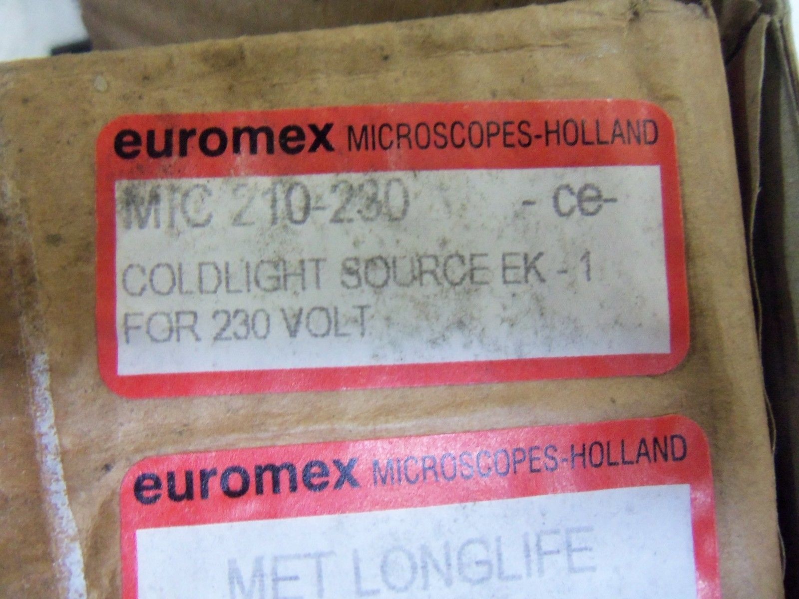 EUROMEX EK-1 OPTIC LIGHT SOURCE NSMP