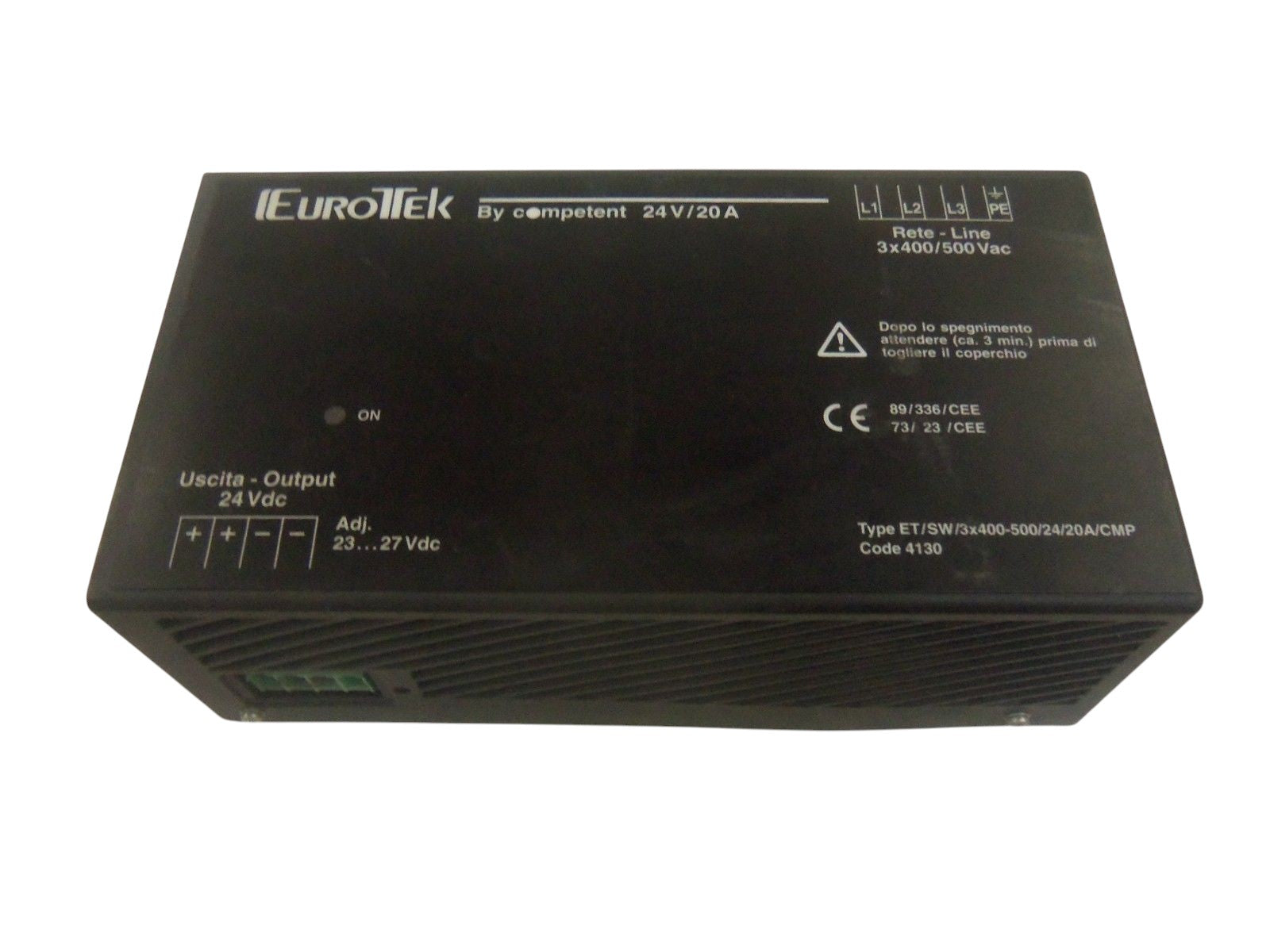 EUROTEK ET/SW/3X400-500/24/20A/CMP POWER CONVERSION BOX UNMP
