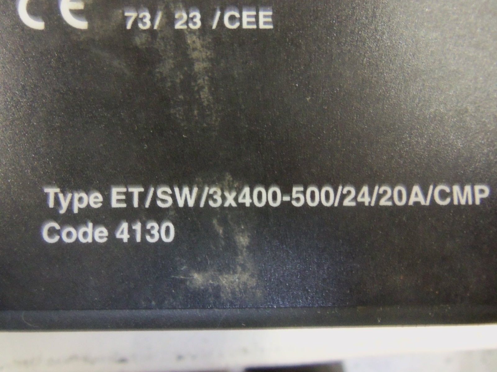 EUROTEK ET/SW/3X400-500/24/20A/CMP POWER CONVERSION BOX UNMP