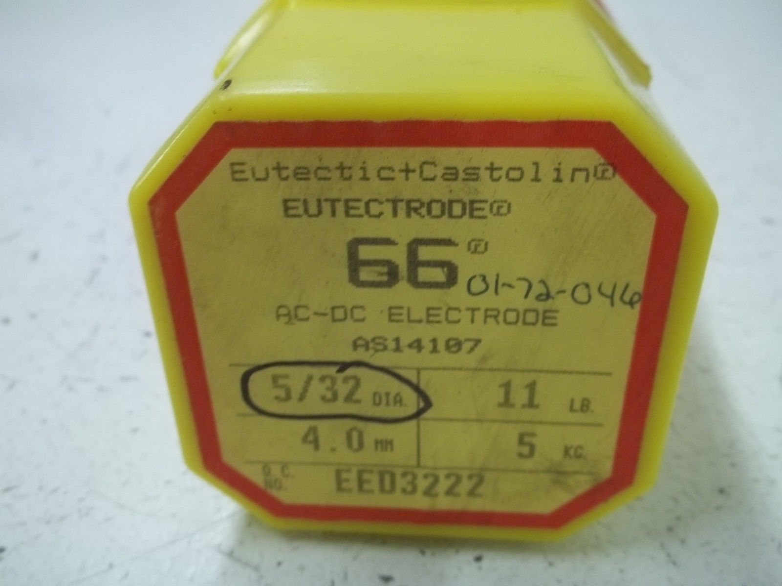 EUTECTRODE EED3222 5/32 DIA.  NSNP