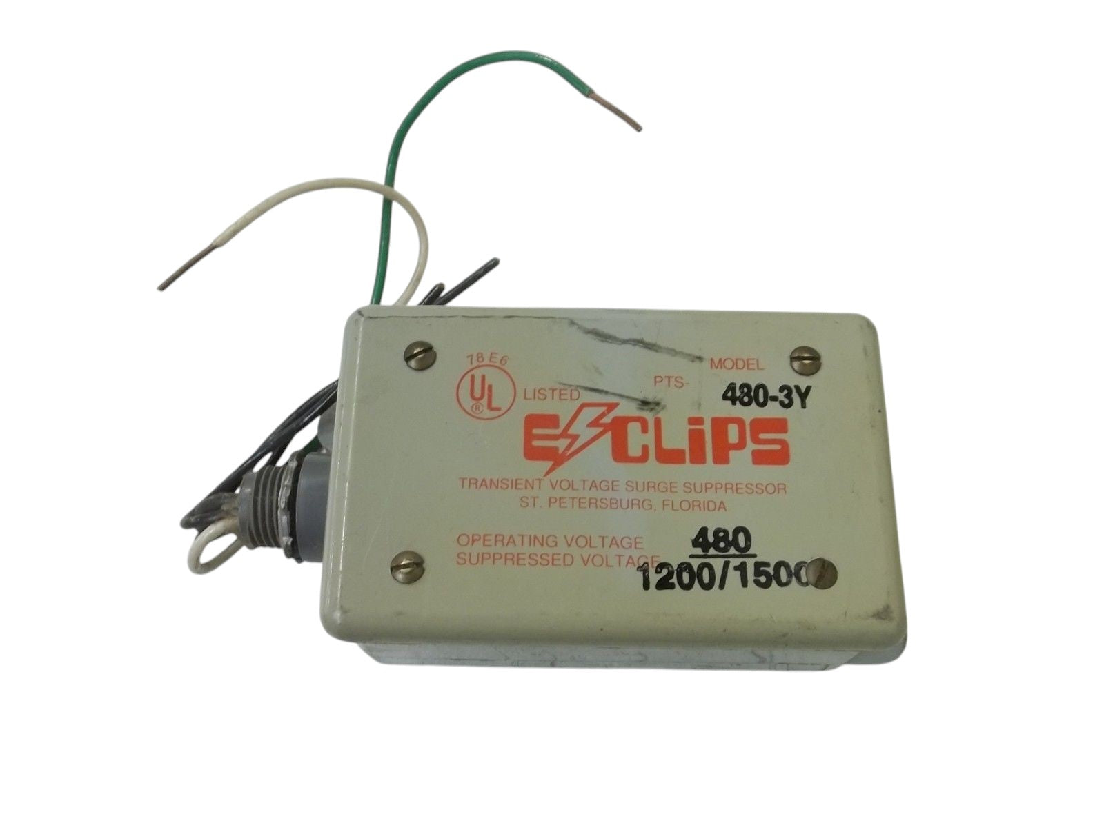 EZCLIPS PTS-480-3Y TRANSIENT VOLTAGE SURGE SUPPRESSOR UNMP