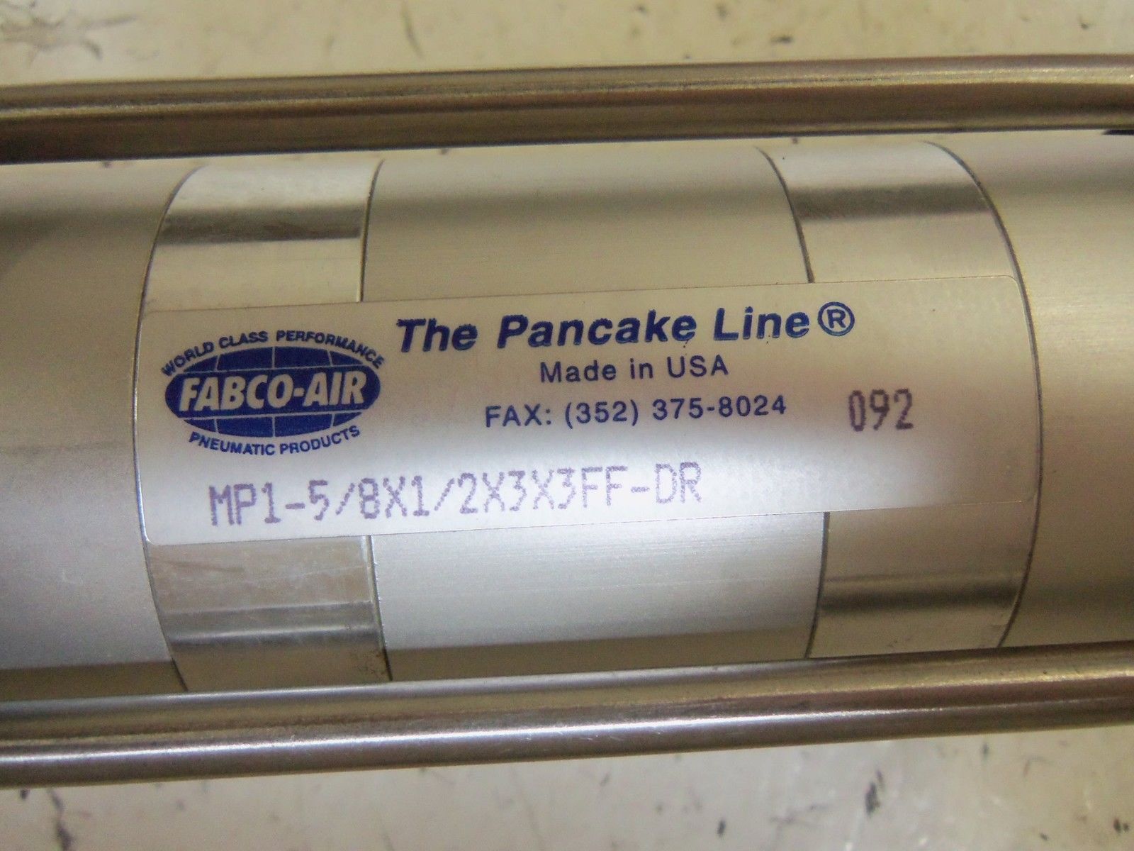 FABCO-AIR MP1-5/8X1/2X3X3FF-DR CYLINDER  NSNP