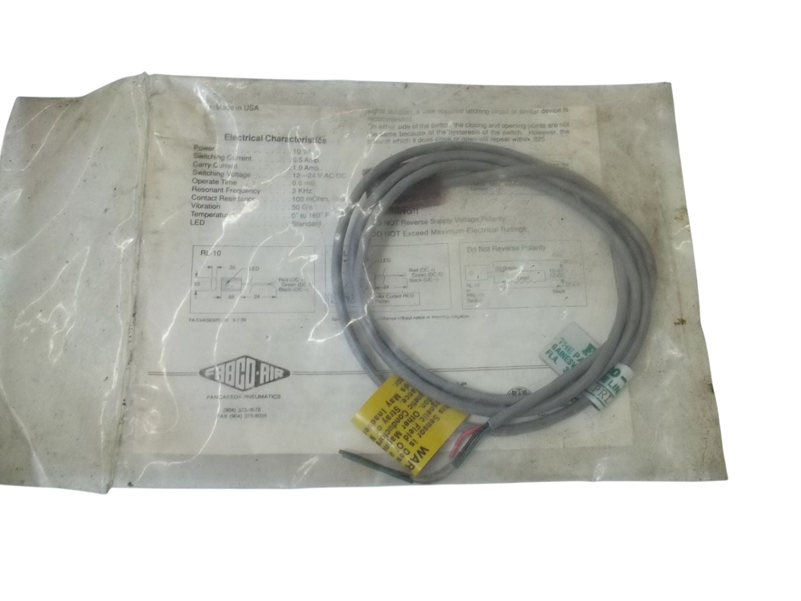 FABCO -AIR PRL 10 POSITION SENSOR NSMP