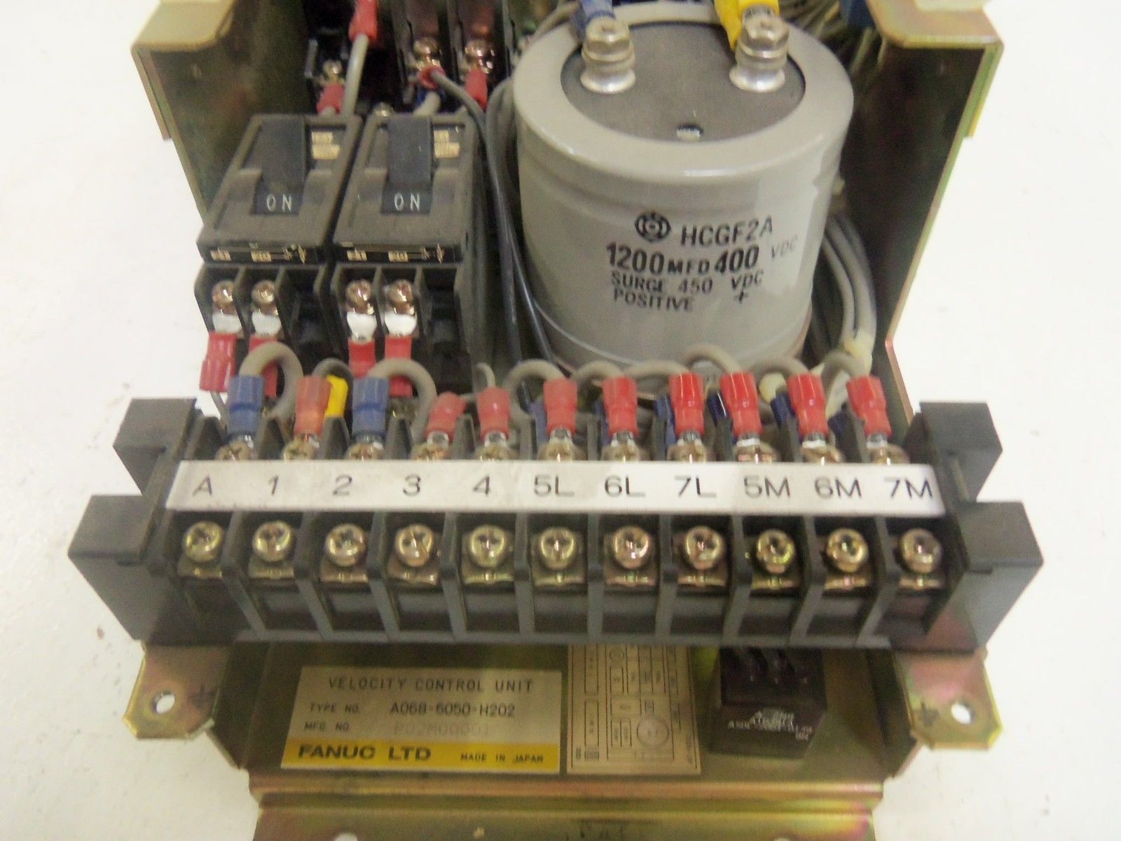FANUC A06B-6050-H202 VELOCITY CONTROL UNIT UNMP