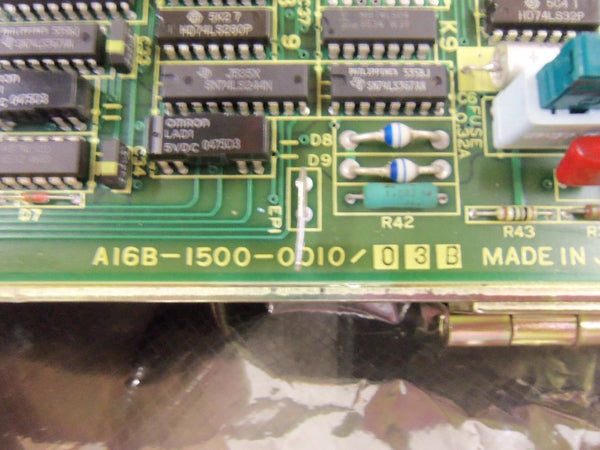 FANUC A16B-1500-0010/03B CIRCUIT BOARD UNMP