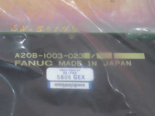 FANUC A20B-1003-023 MOTHERBOARD (UNMP) UNMP