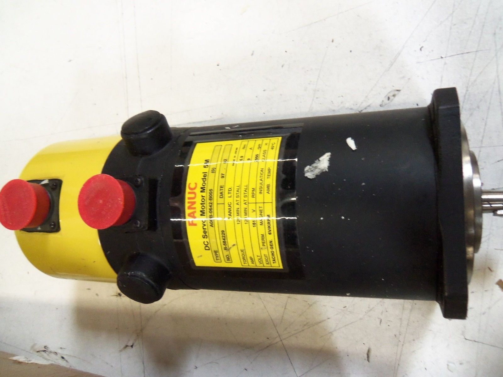 FANUC DC SERVO MOTOR  A06B-0642-B005 NSNP