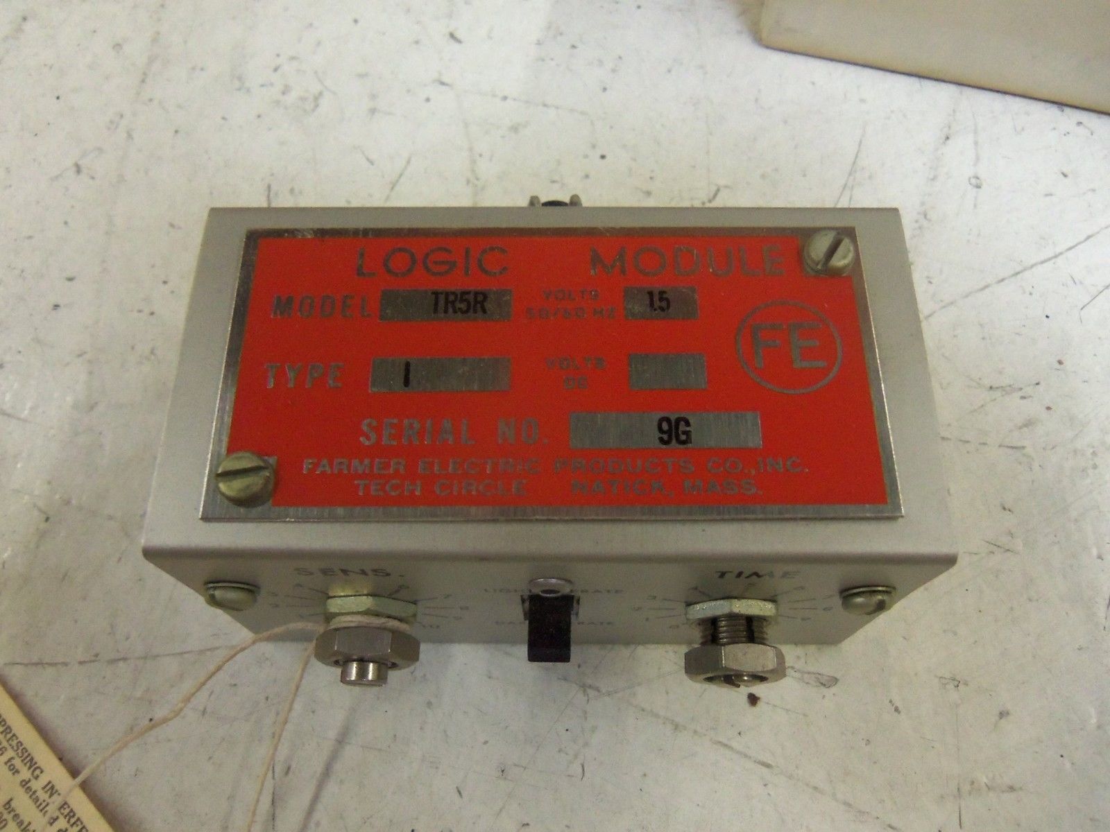 FARMER ELECTRIC TR5R LOGIC MODULE NSMP