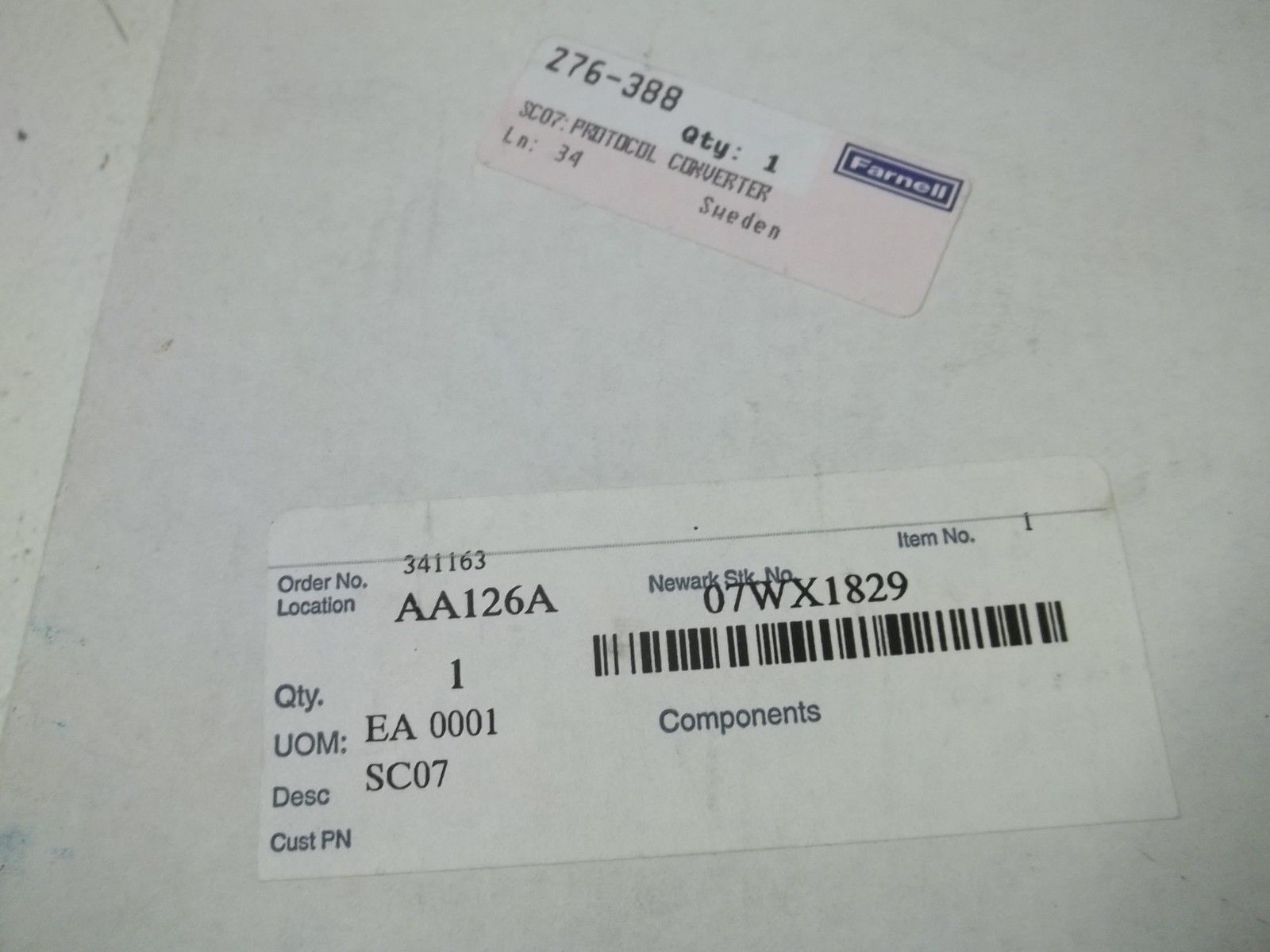 FARNELL 276-388 PROTOCOL CONVERTER NSMP