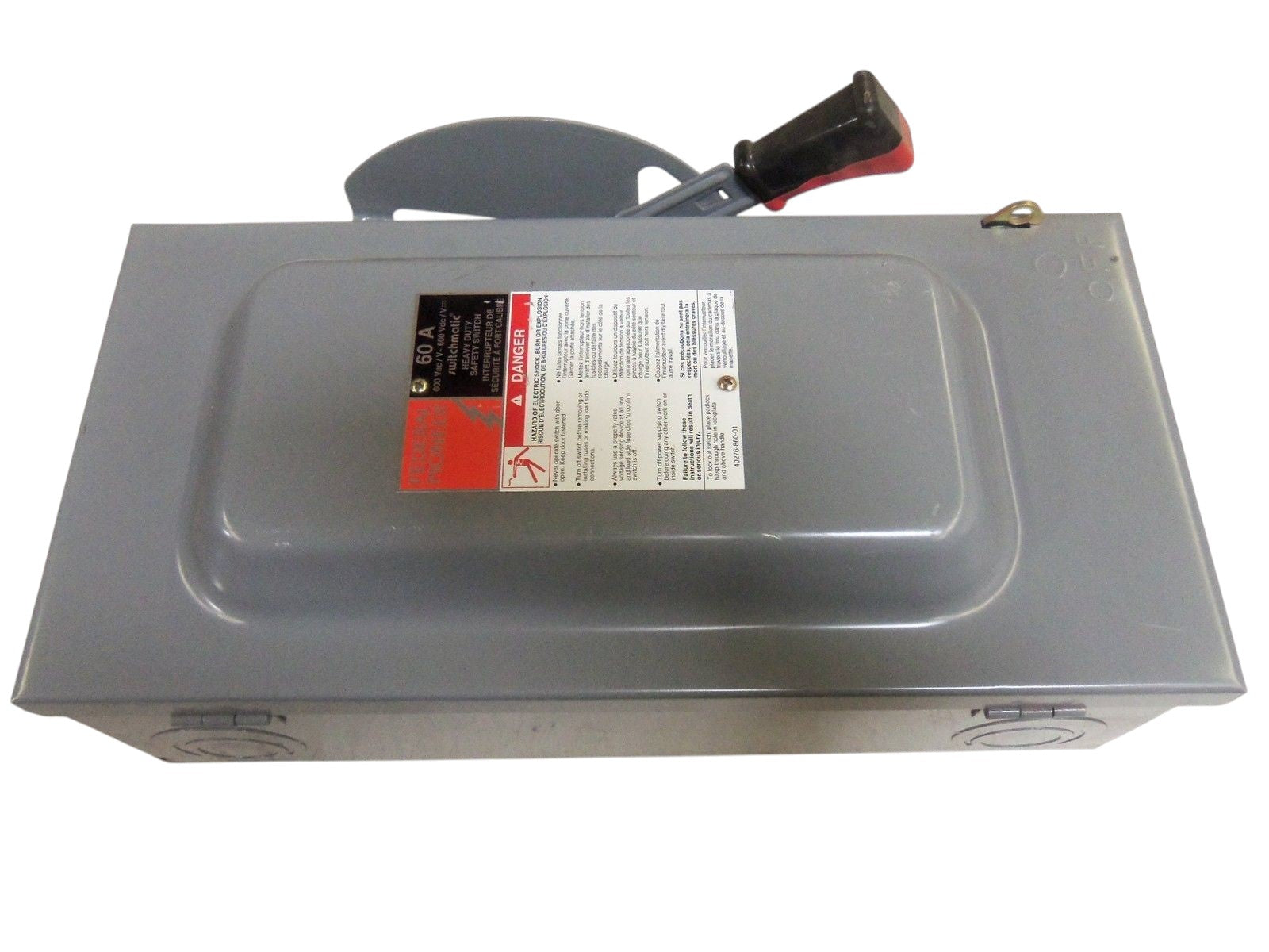 FEDERAL PIONEER C1636 SAFETY SWITCH UNMP