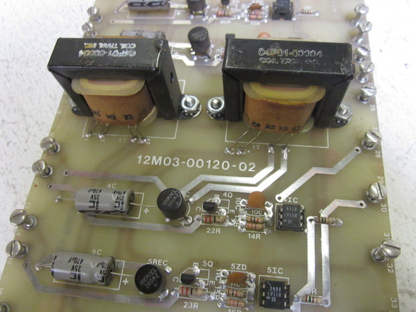 FENNER 3PH PULSE AMPLIFIER BOARD 12M03-00120-02 UNMP