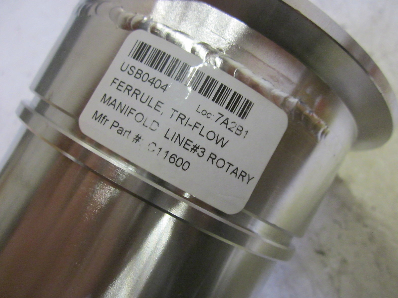 FERRULE  C11600 TRI-FLOW MANIFOLD ROTARY  NSNP