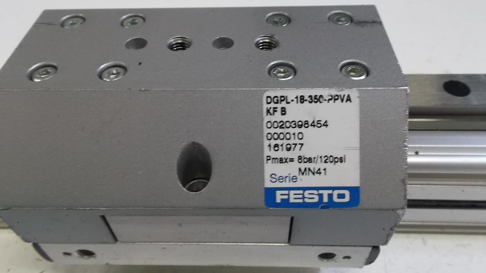 FESTO CYLINDER DGPL-18-350-PPVA KF B UNMP