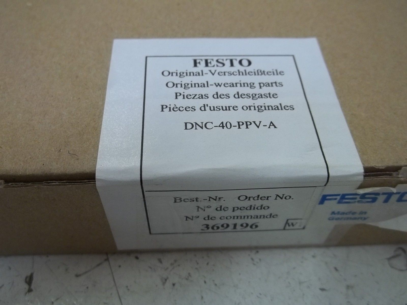 FESTO DNC-40-PPV-A ORIGINAL-WARING PARTS NSFS