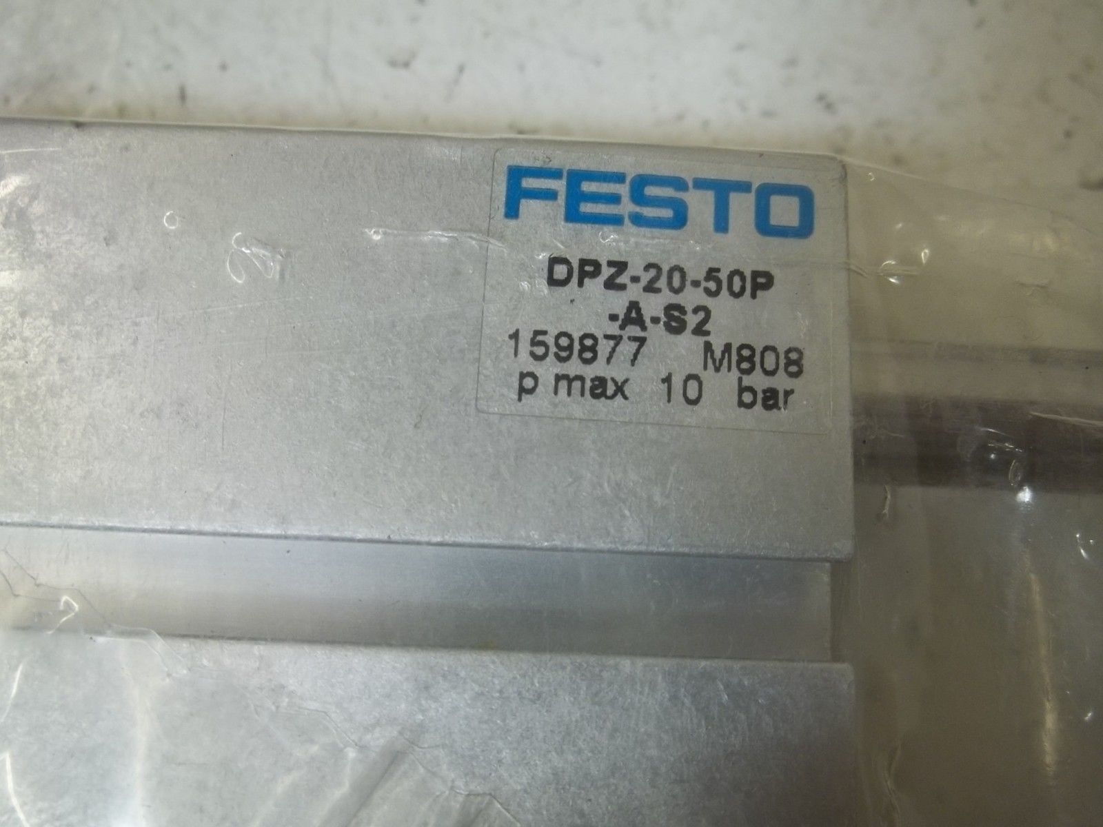FESTO DPZ-20-50P-A-S2 TWIN PISTOL CYLINDER NSNP