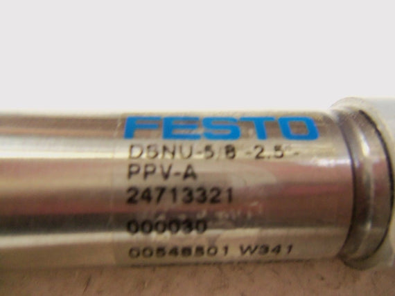 FESTO DSNU-5/8"-32.5"-PPV-A PNEUMATIC CYLINDER *NEW NO BOX*