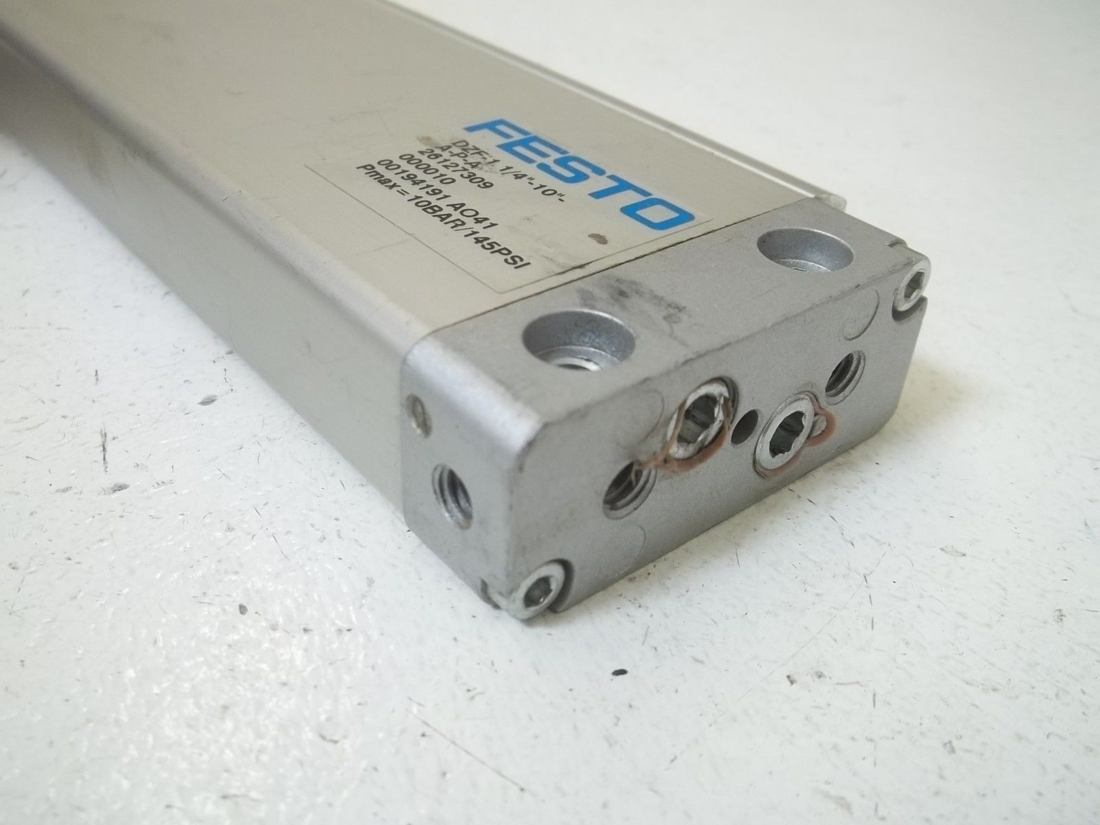 FESTO DZF1 1/4"-10"-A-P-A FLAT CYLINDER UNMP