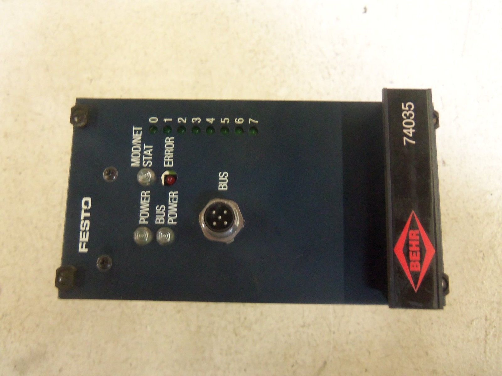 FESTO IC-FSI-11-8E-SA CONTROL INTERFACE UNMP