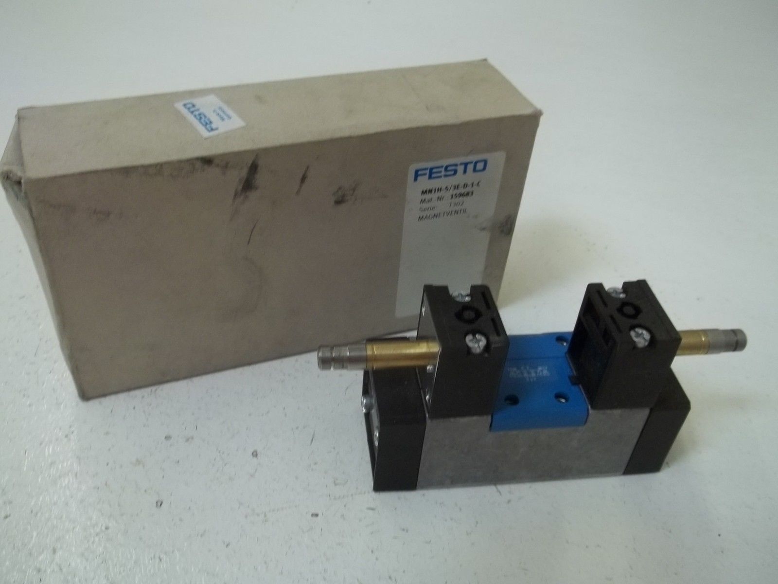 FESTO MN1H-5/3E-D-1-C SOLENOID VALVE SER. T302 NSMP