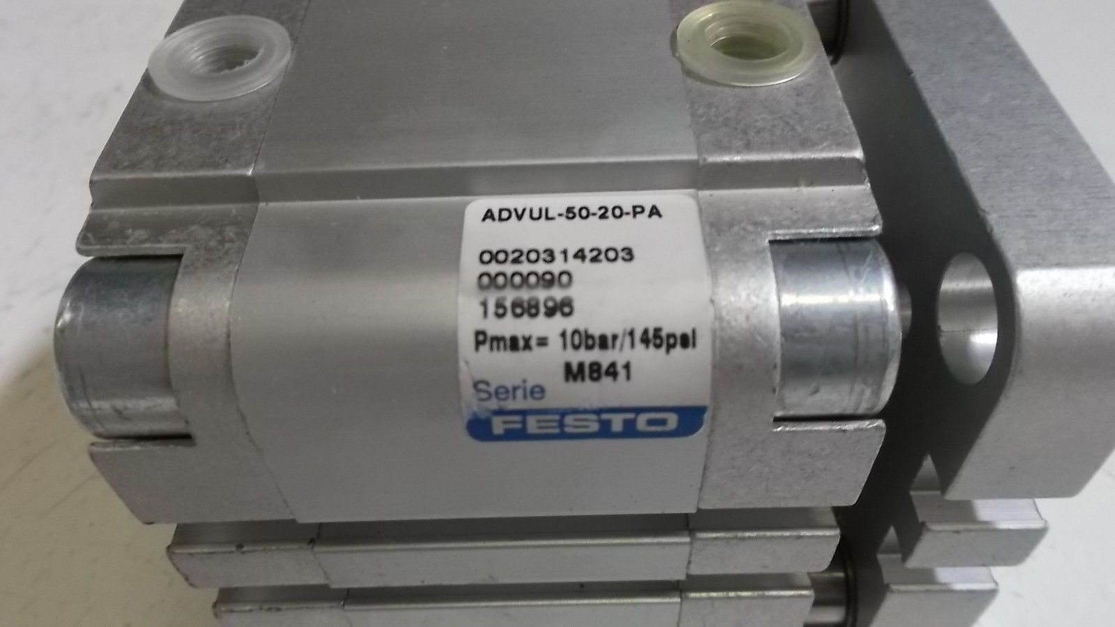 FESTO PNEUMATIC COMPACT CYLINDER ADVUL-50-20-PA UNMP