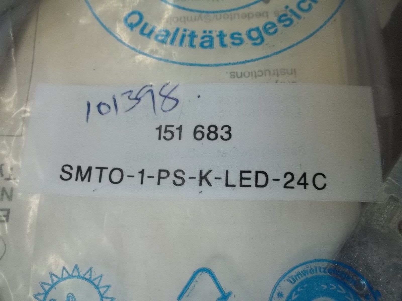 FESTO SMTO-1-PS-K-LED-24C PROXIMITY SWITCH * NEW IN A FACTORY BAG *