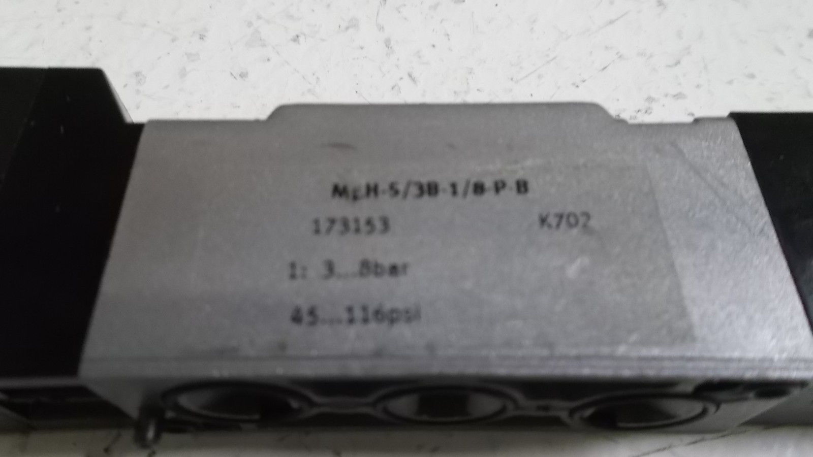 FESTO SOLENOID VALVE MEH-5/3B-118-P-B UNMP