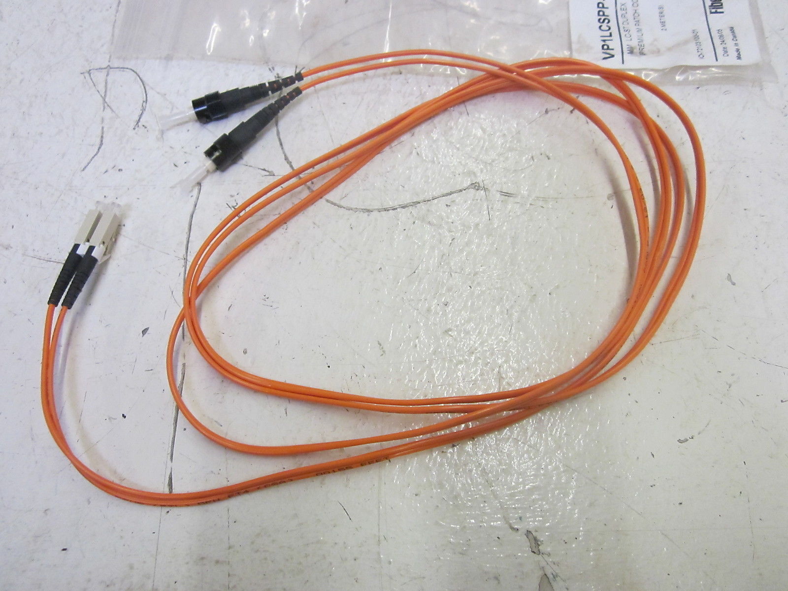 FIBER CONNECTIONS INC VP1LCSPP-2  DUPLEX CLIP 2METER CORD NSNP IN  FACTORY BAG