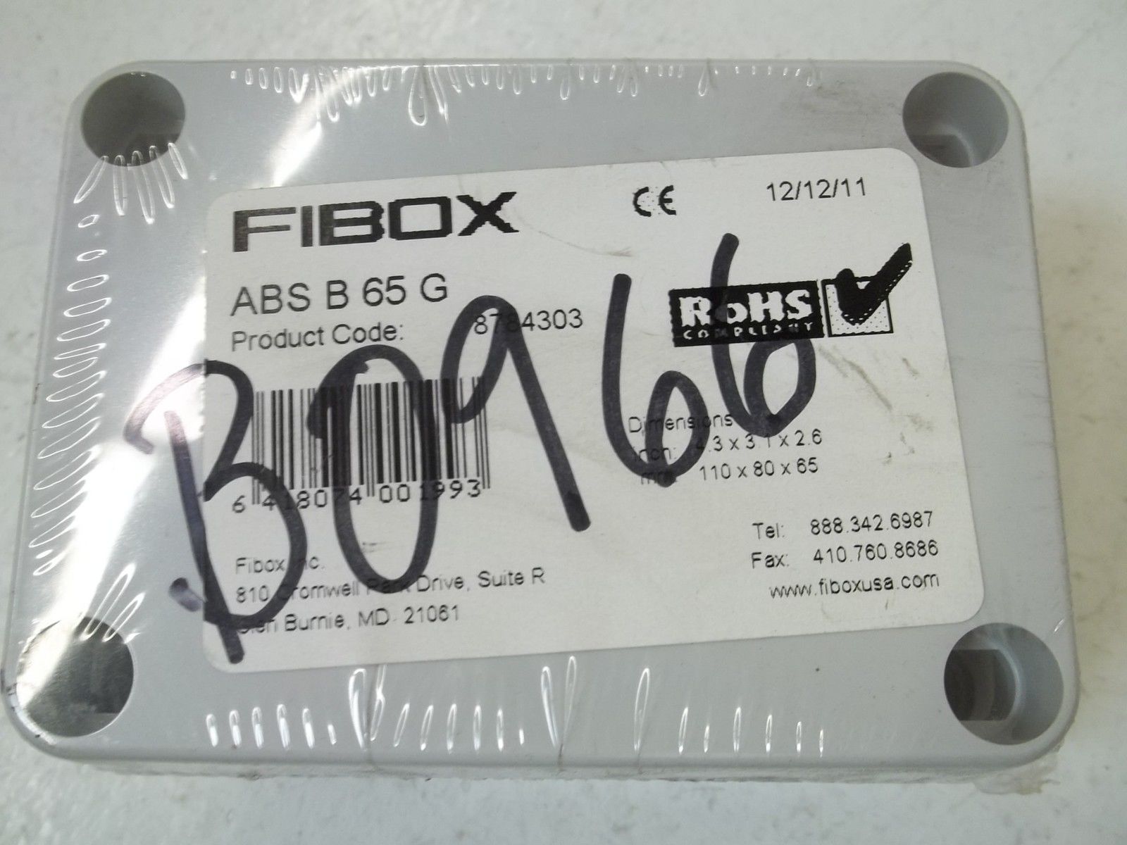 FIBOX ABSB65G ENCLOSURE NSNP