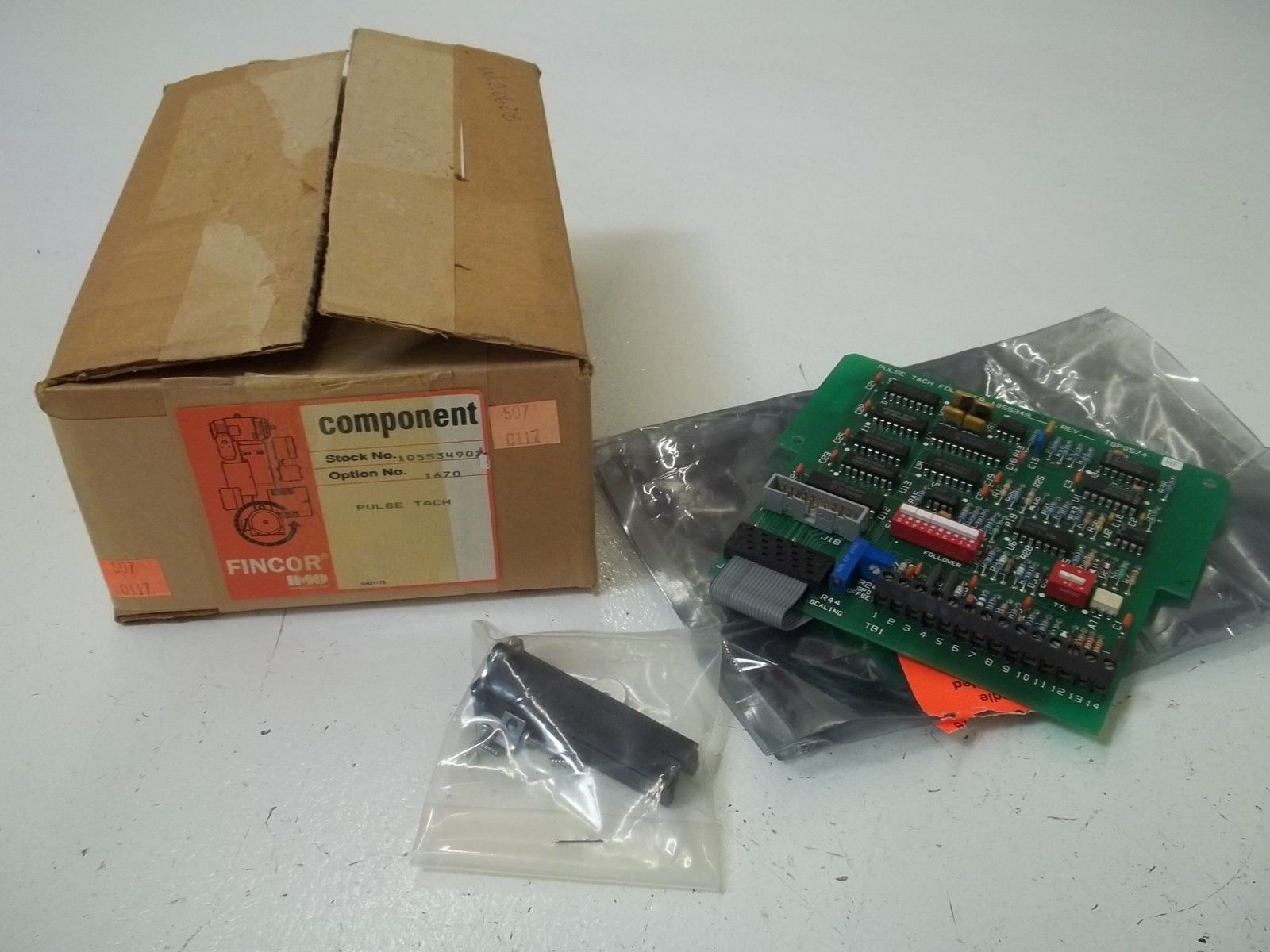 FINCOR 105534901 REV.A PULSE TACH FOLLOWER CARD UNMP