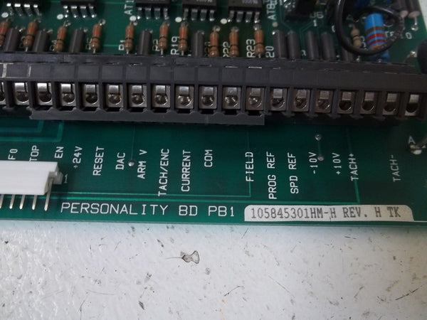 FINCOR 105845301HM REV.H  PERSONALITY BOARD PB1 UNMP