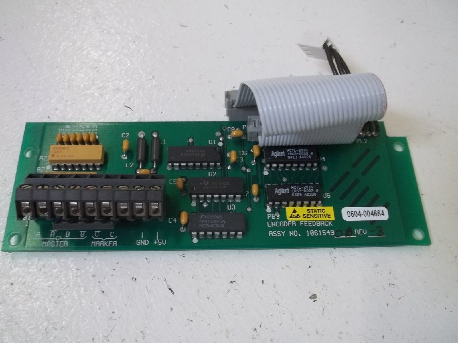 FINCOR 106154901 REV.B  ENCODER FEEDBACK UNMP