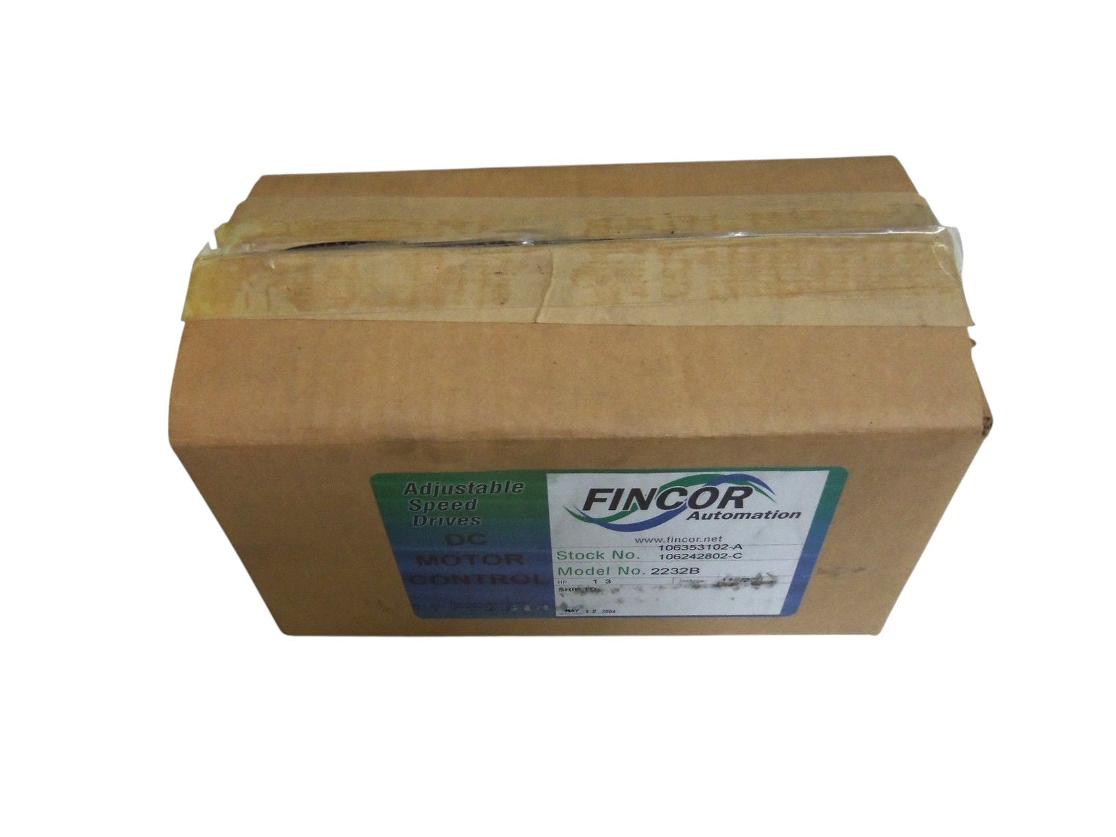 FINCOR 106353102-A MOTOR CONTROL NSMP