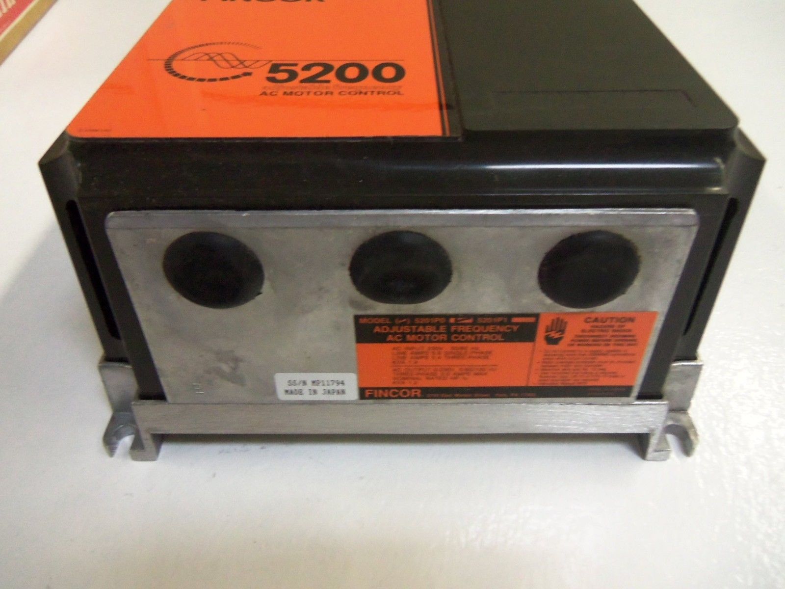 FINCOR 5201P0 DRIVE MOTOR CONTROL NSMP