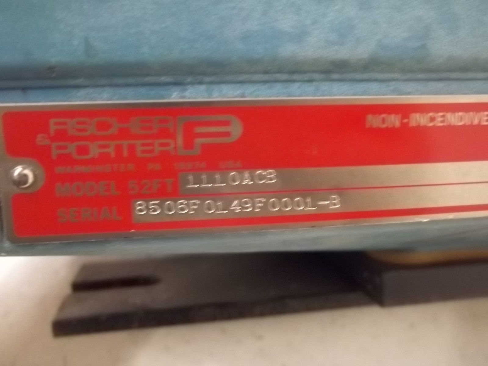 FISCHER & PORTER 52FT1110ACB UNMP