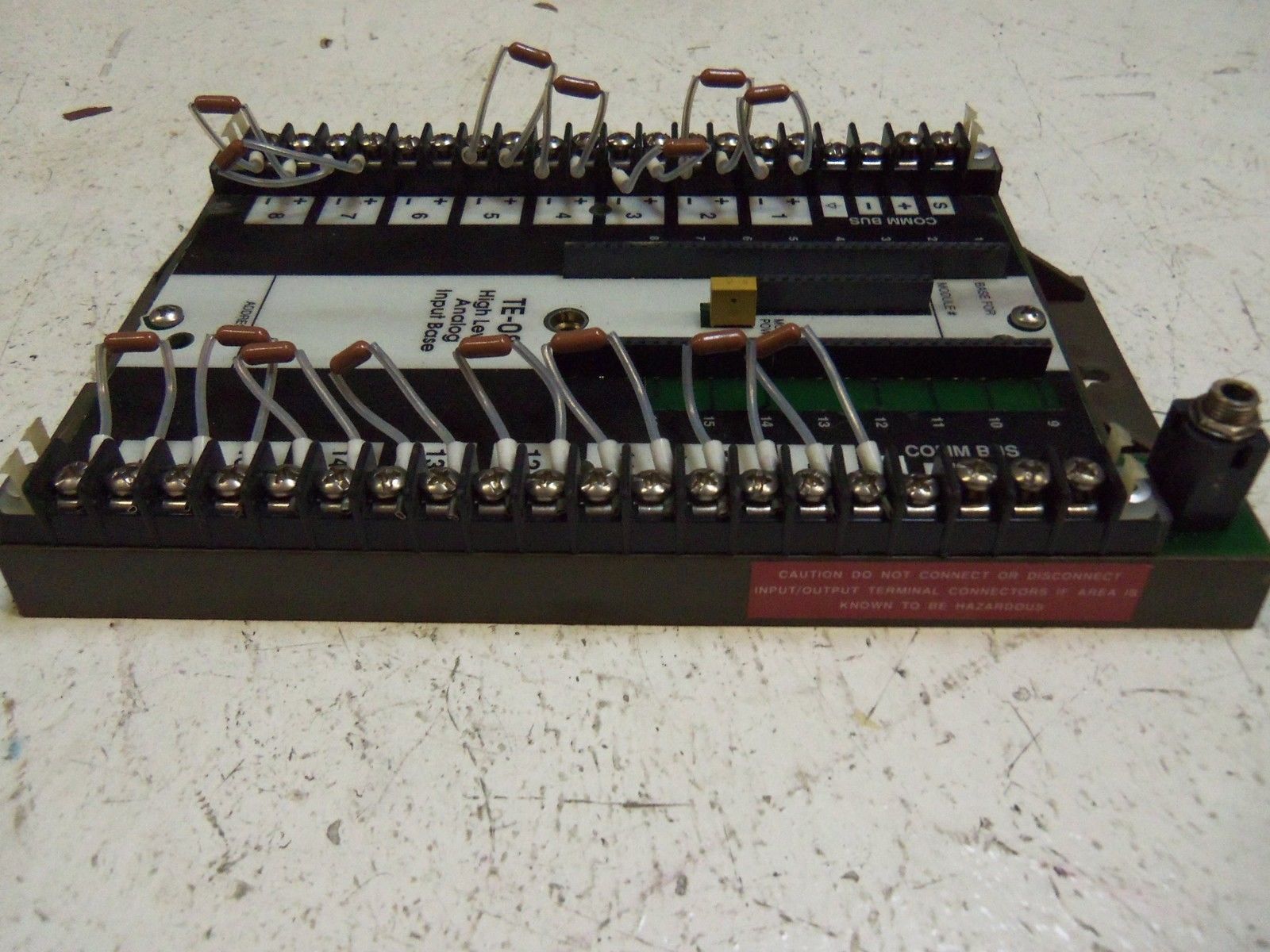 FISCHER PORTER TE08 INPUT BASE UNMP