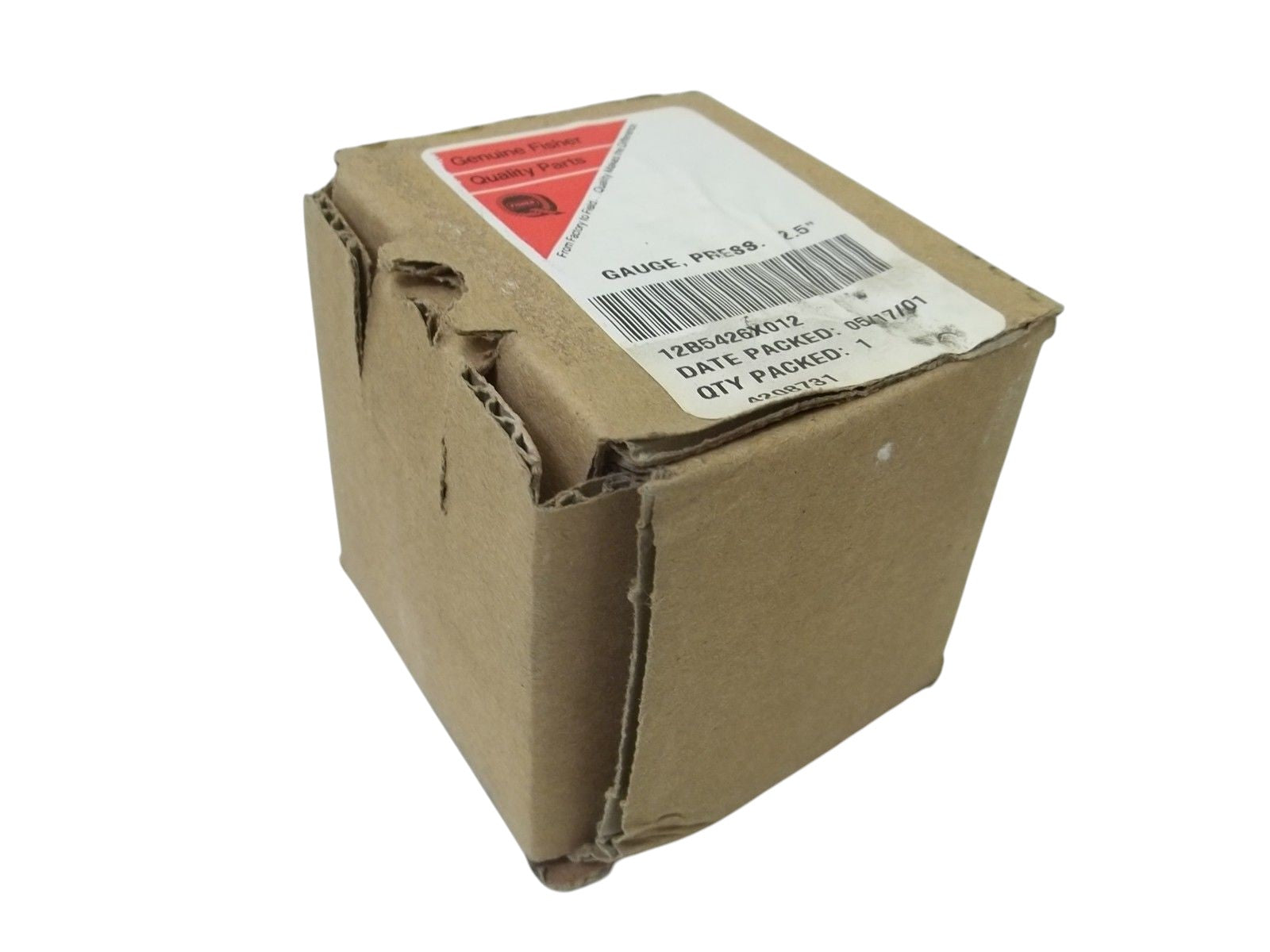 FISHER 12B5426X012 PRESSURE GAUGE 0-30PSI NSMP