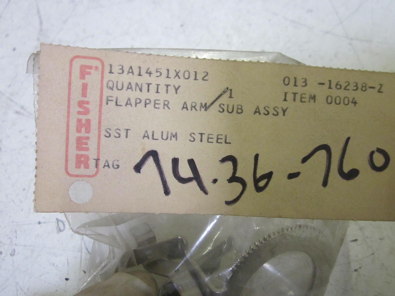 FISHER 13A1451X012 NSMP