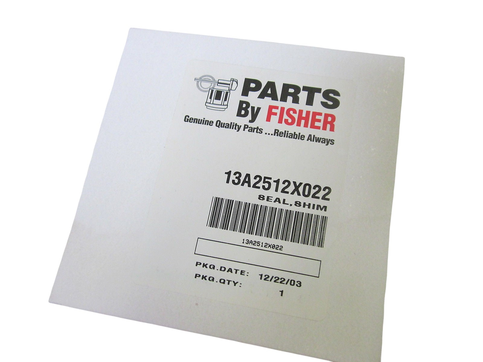 FISHER 13A512X022 SEAL, SHIM NSMP