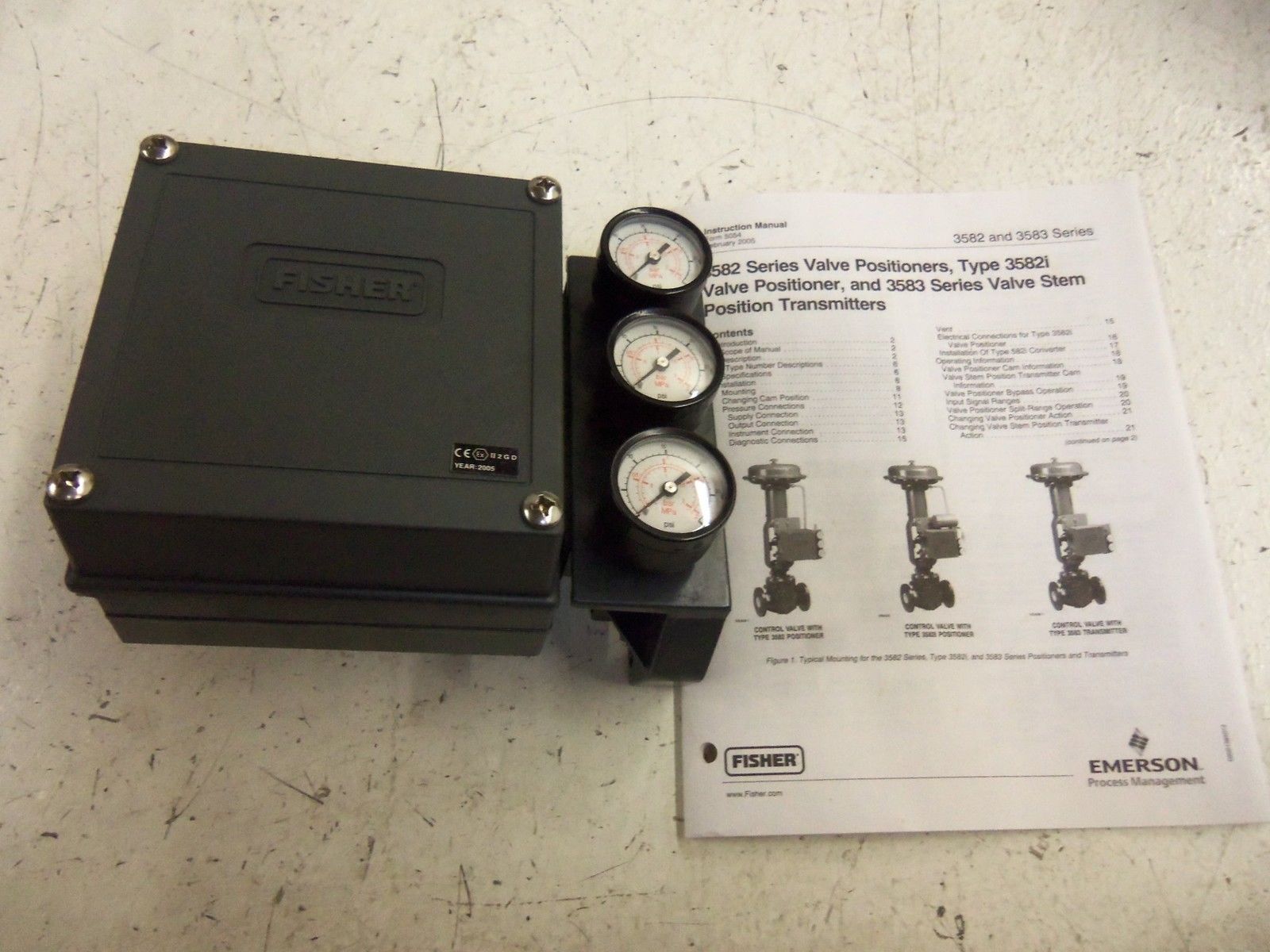 FISHER FS3582-10 VALVE POSITION *NEW IN BOX*