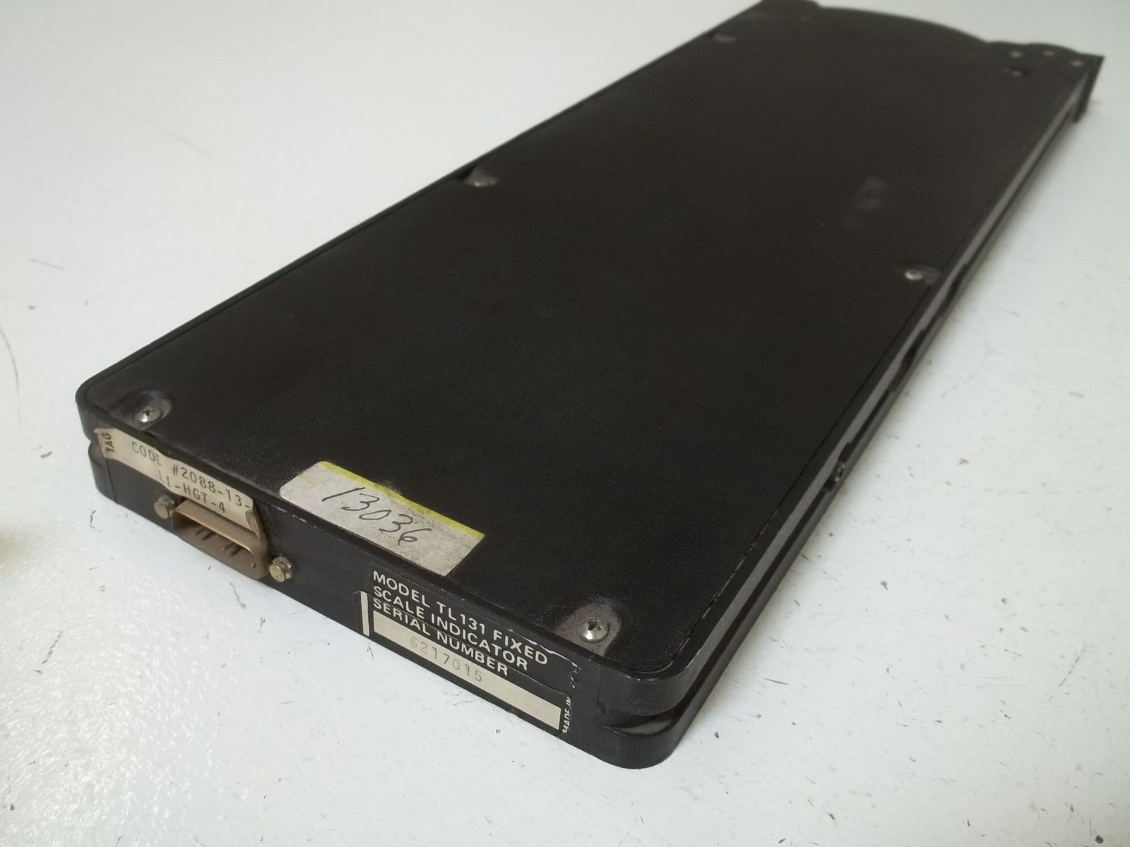 FISHER MODEL TL131 FIXED SCALE INDICATOR UNMP