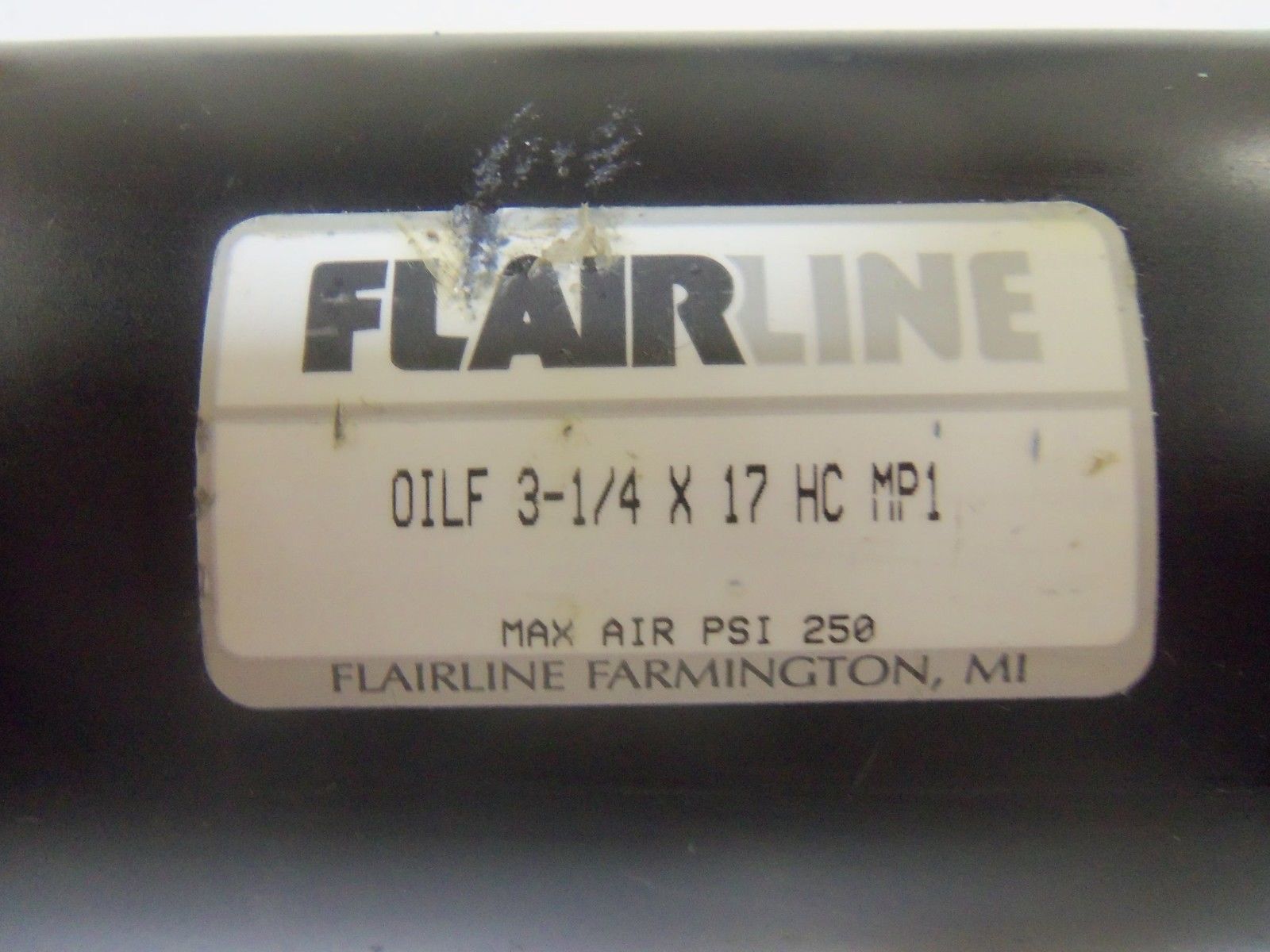 FLAIRLINE OILF3-1/4X17HCMP1 PNEUMATIC CYLINDER NSNP