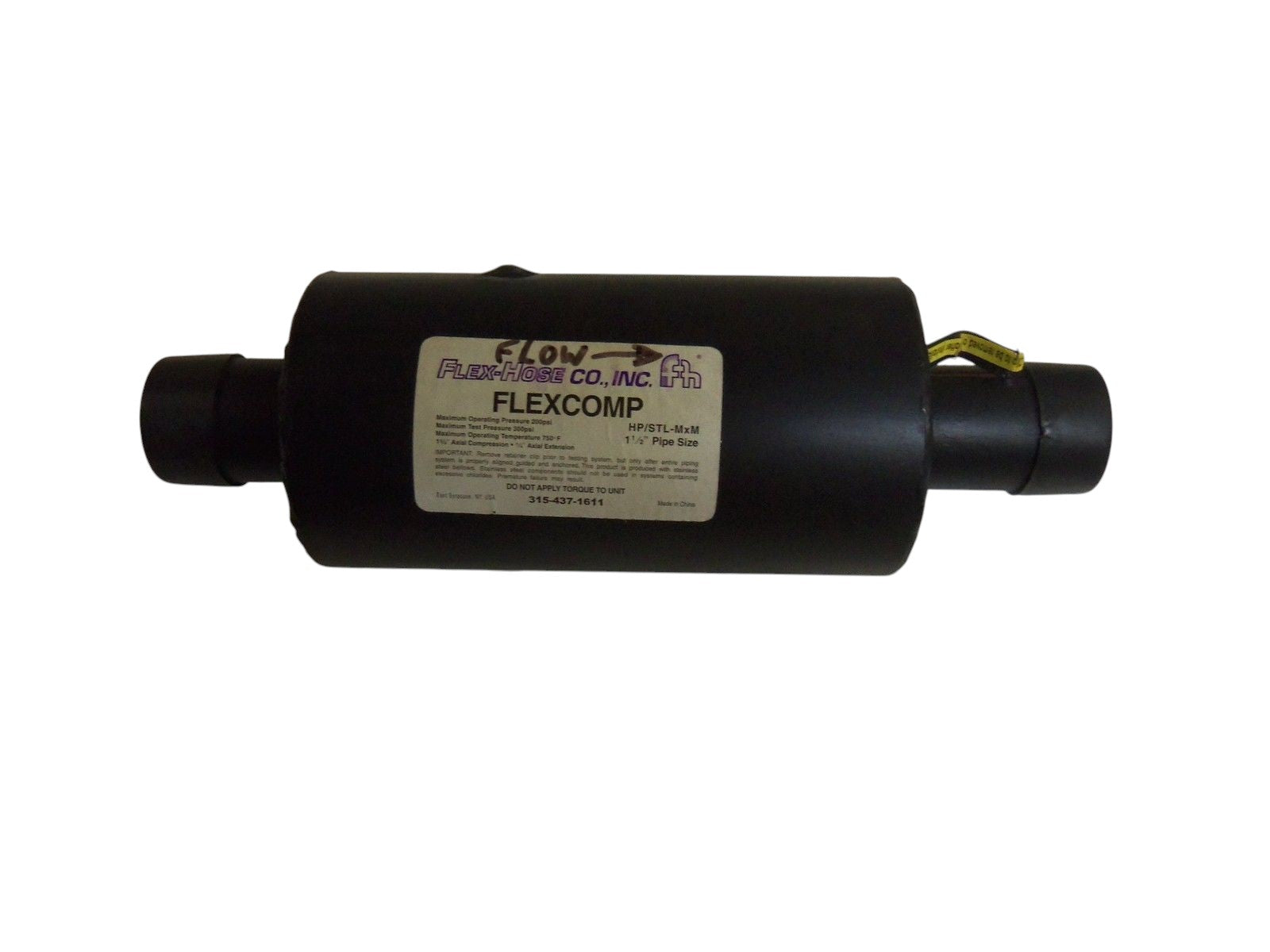 FLEX-HOSE HP/STLMXM VALVE UNMP