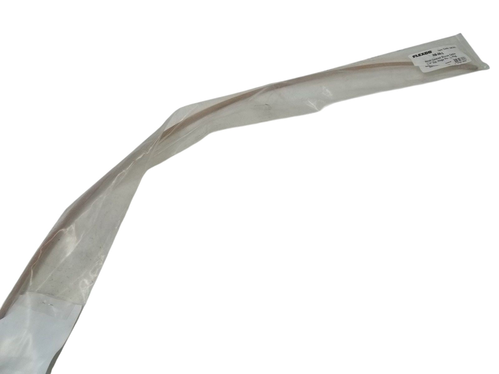 FLEXCO NB-36-1 38080 NYLON COVERED BRONZE CABLE 1/4" NSMP