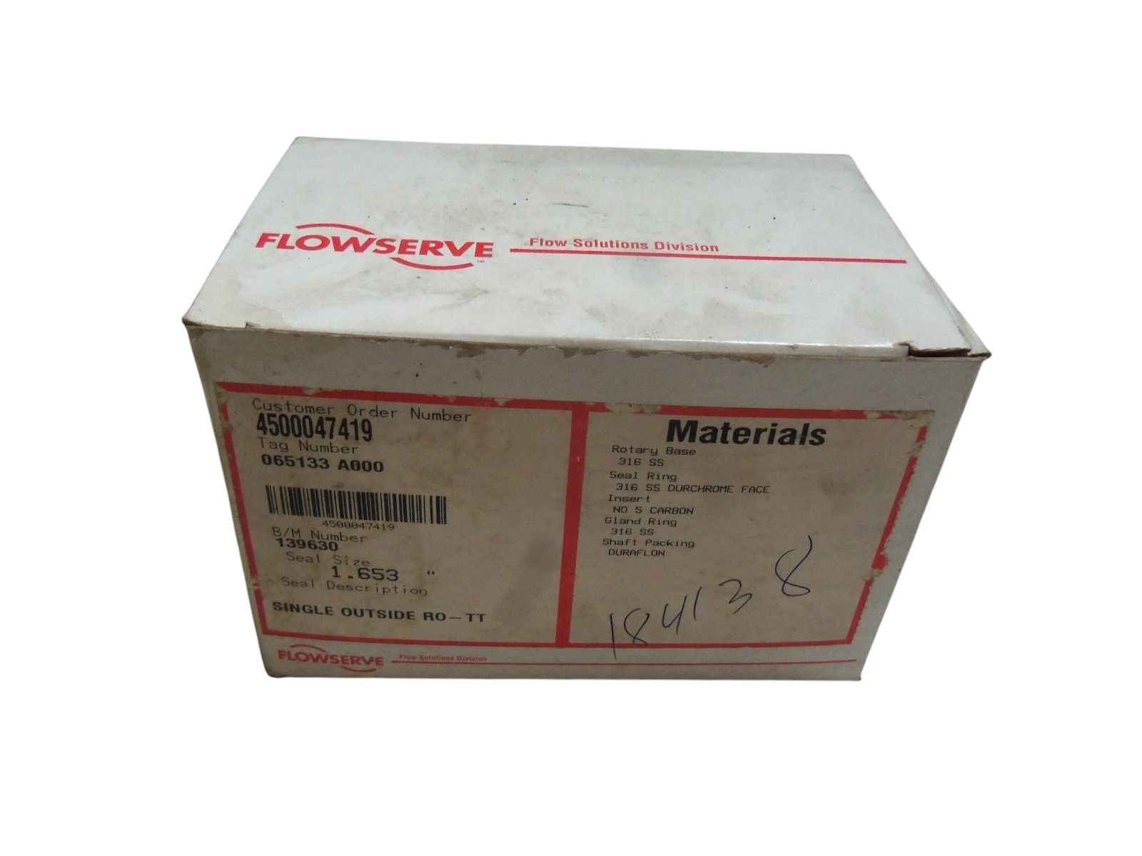FLOWSERVE 139630 REPAIR KIT NSMP