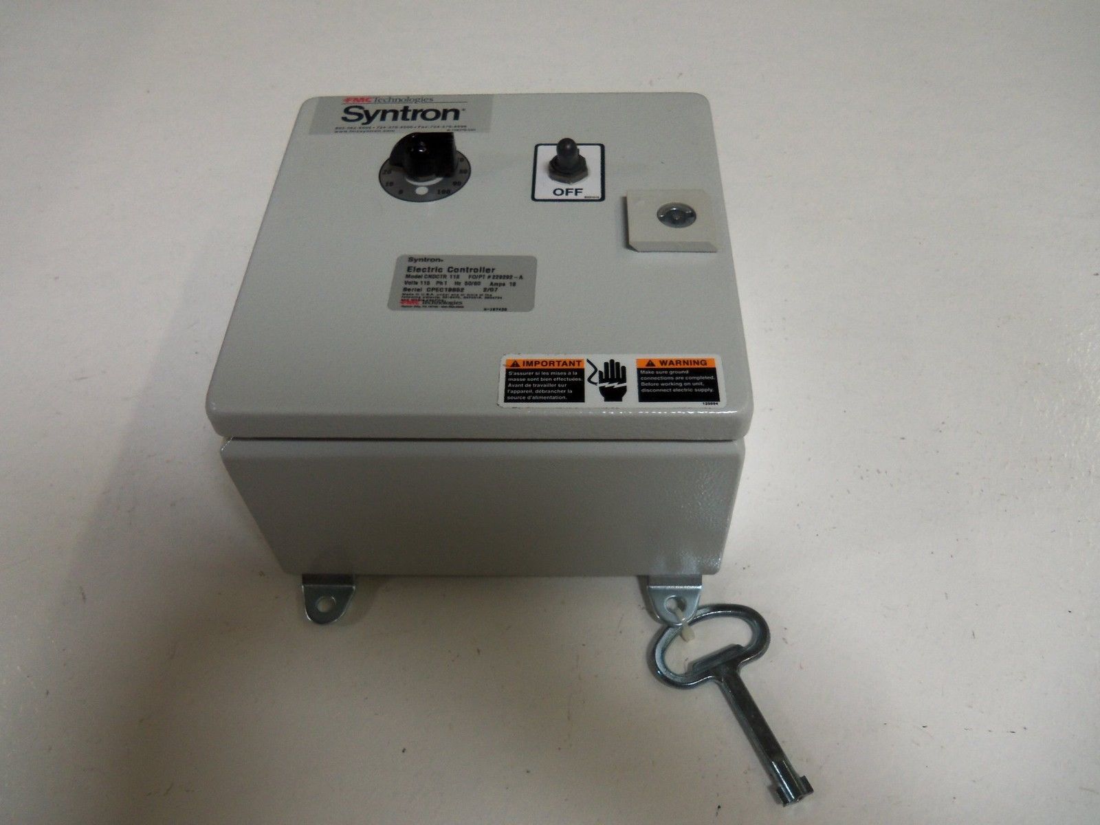 FMC CNDCTR118 CONTROLLER NSMP