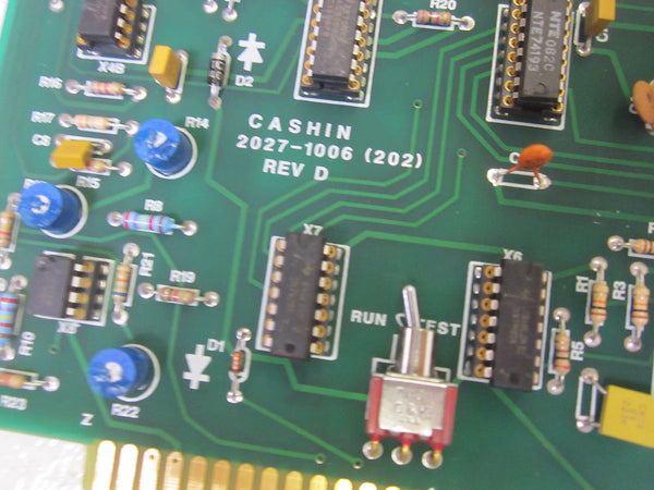 FORMAX CASHIN 2027-1006 REV.D BOARD UNMP