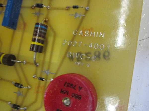 FORMAX CASHIN 2027-4001 REV.D BOARD  UNMP