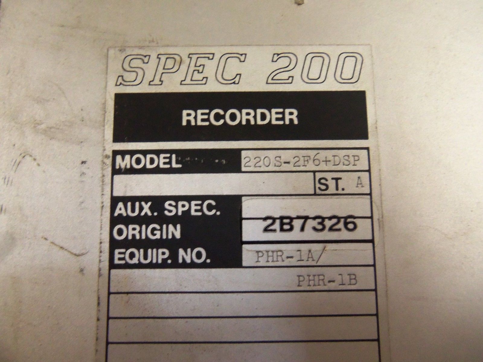FOXBORO 220S-2F6+DSP CONTROLLER UNMP