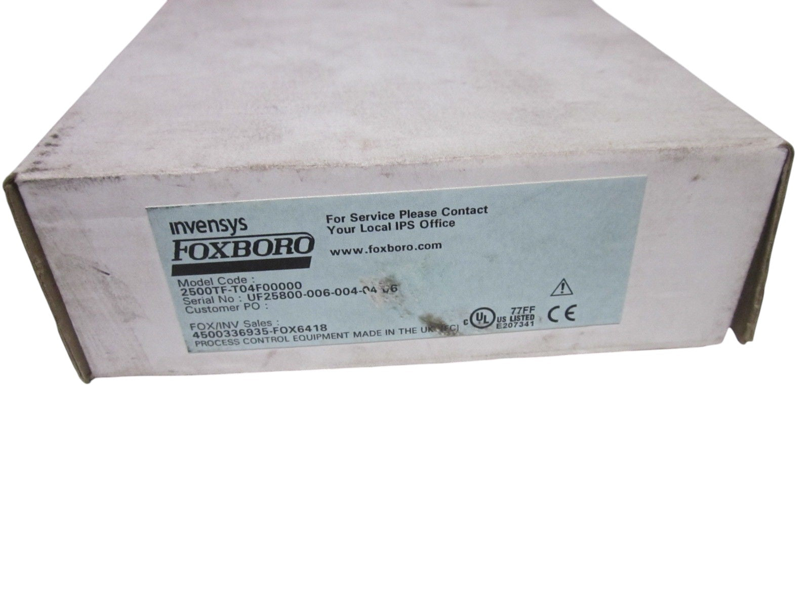 FOXBORO 2500TF-T04F00000 NSMP